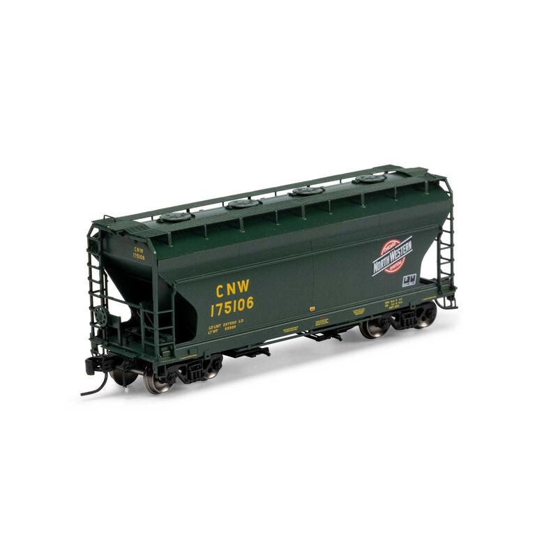 Athearn Genesis N ACF 2970 Covered Hopper, CNW #175106