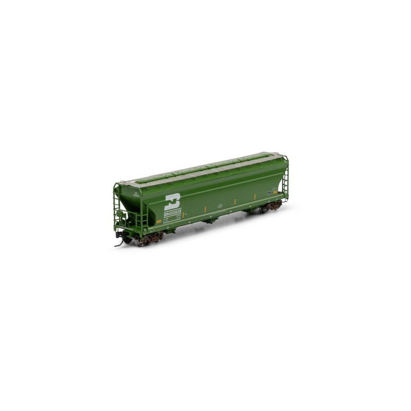 Athearn Genesis N ACF 4600 Covered Hoppers, Burlington Northern (BN) #455929