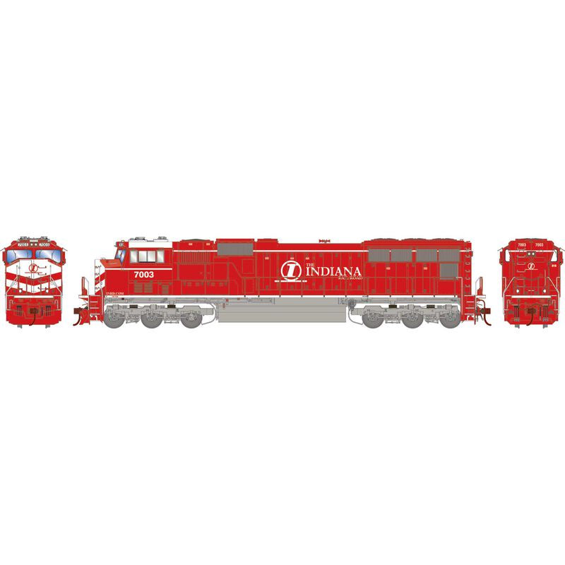 Athearn Genesis HO SD70M Locomotive - DC / DCC Ready - Indian Railroad (INRD) #7003