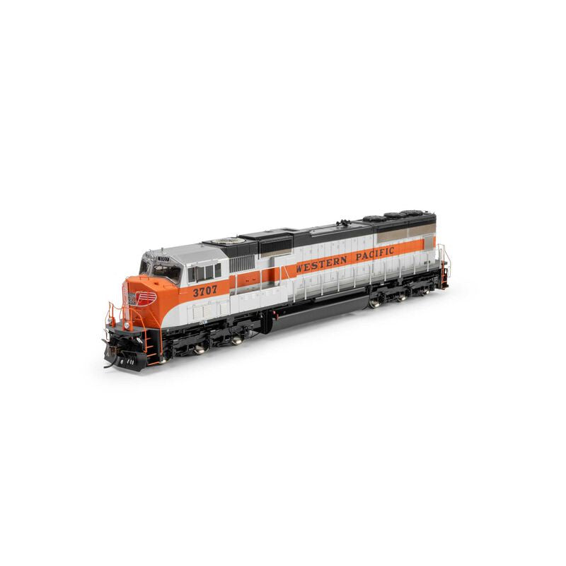 Athearn Genesis HO SD70M Locomotive w/DCC & Sound, Legendary Liveries Western Pacific (WP) #3707