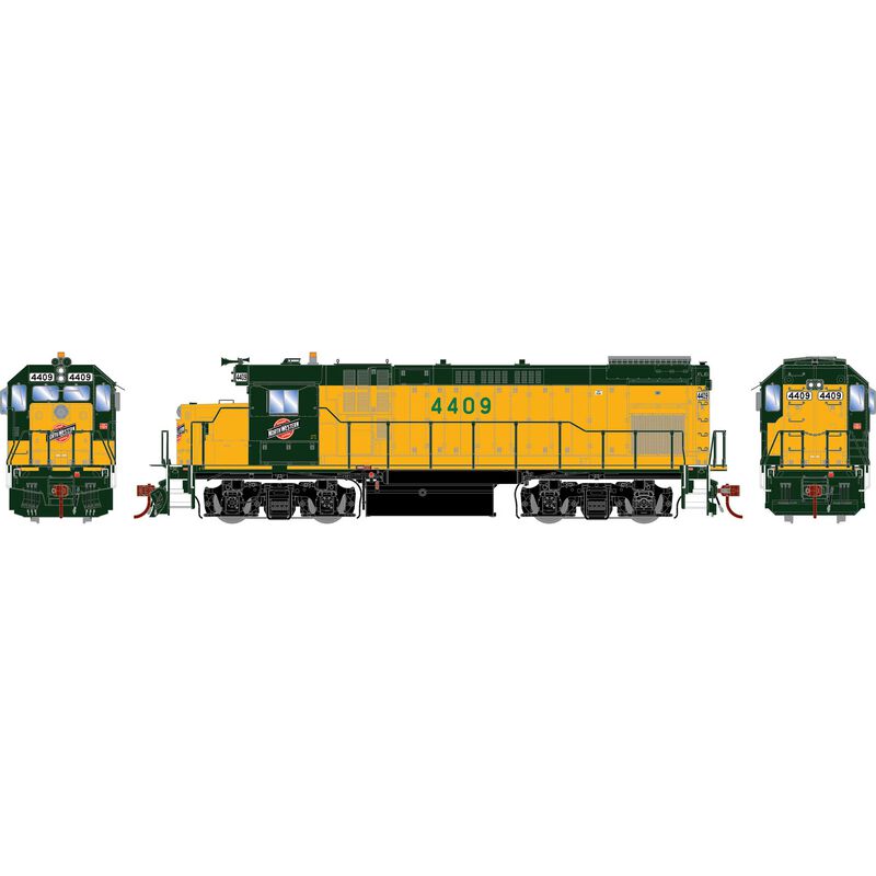 Athearn Genesis HO GP15-1, C&NW #4409 - ATHG13125