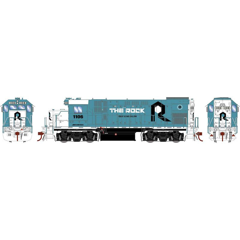 Athearn Genesis HO GP15-1, Rock Island Rail #1106