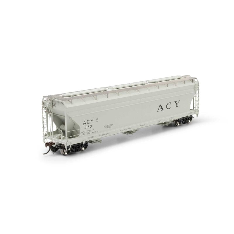 Athearn Genesis HO ACF 4600 3-Bay Center Flow Hopper, AC&Y #470