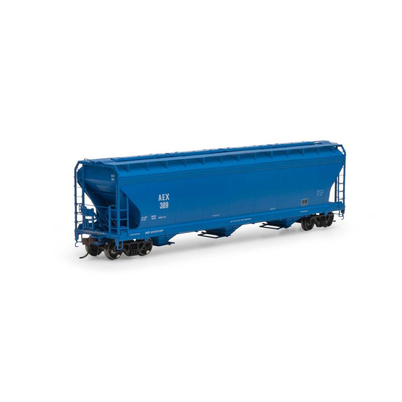 Athearn Genesis HO ACF 4600 3-Bay CF Hopper, AEX-Ex GTW #389 - ATHG15848