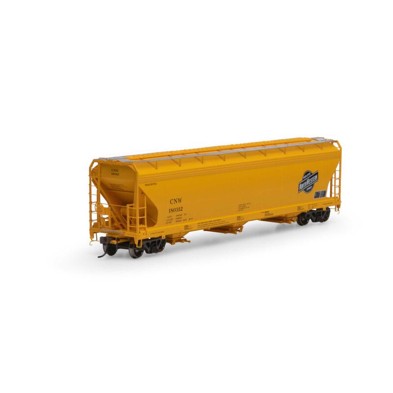 Athearn Genesis HO ACF 4600 3-Bay CF Hopper, C&NW #180312 - ATHG15852