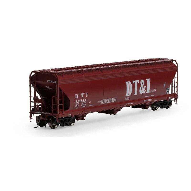 Athearn Genesis HO ACF 4600 3-Bay CF Hopper, DT&I #10311 - ATHG15854