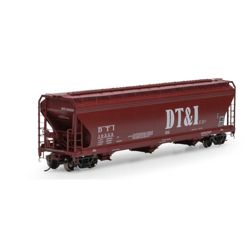 Athearn Genesis HO ACF 4600 3-Bay CF Hopper, DT&I #10333 - ATHG15855