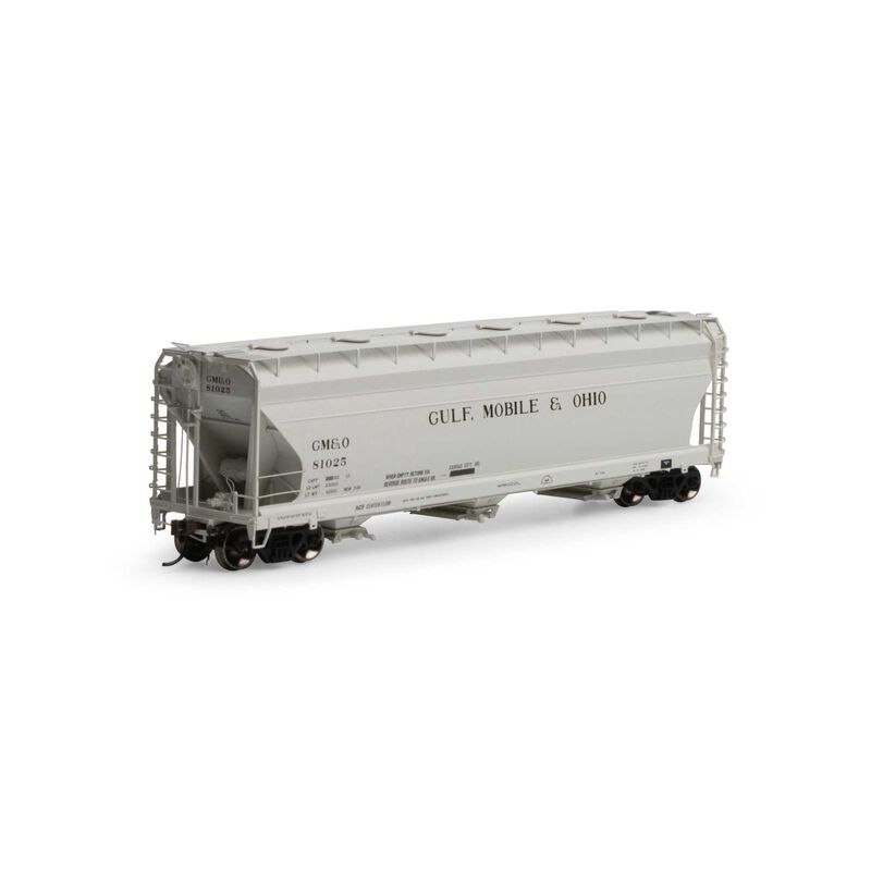 Athearn Genesis HO ACF 4600 3-Bay CF Hopper, GM&O #81025 - ATHG15858