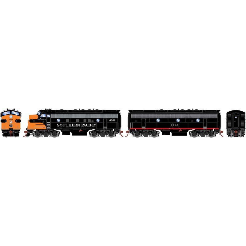 Athearn Genesis HO F7A/F7B, SP/Freight #6362/#8248 - ATHG19345