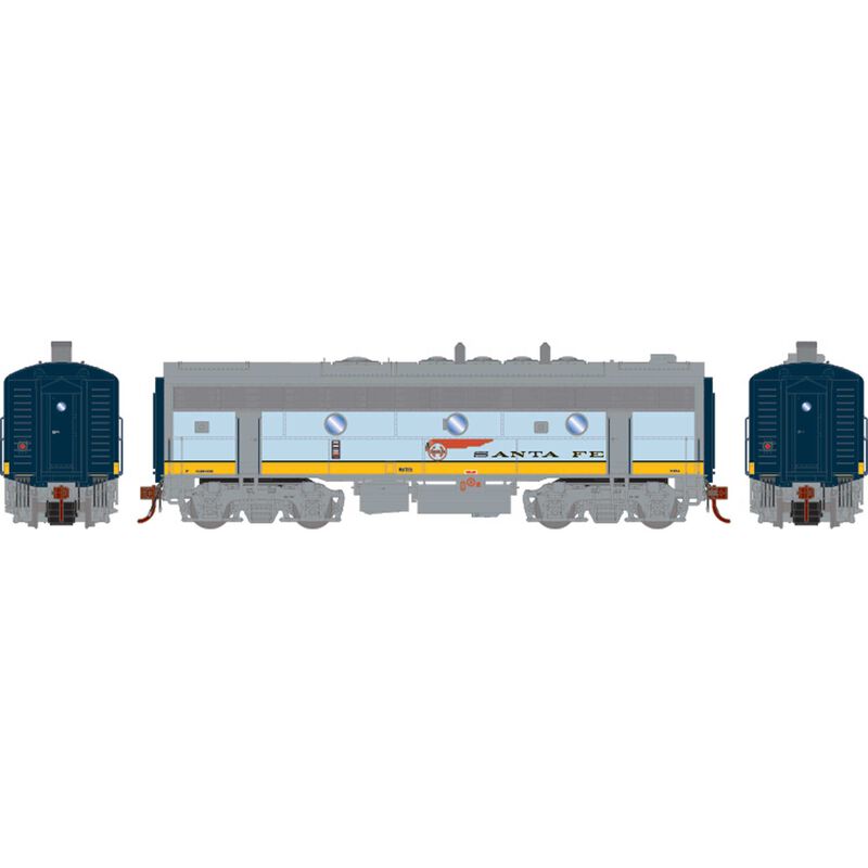 Athearn Genesis HO F7B, SF/Dual Service #345A - ATHG19347