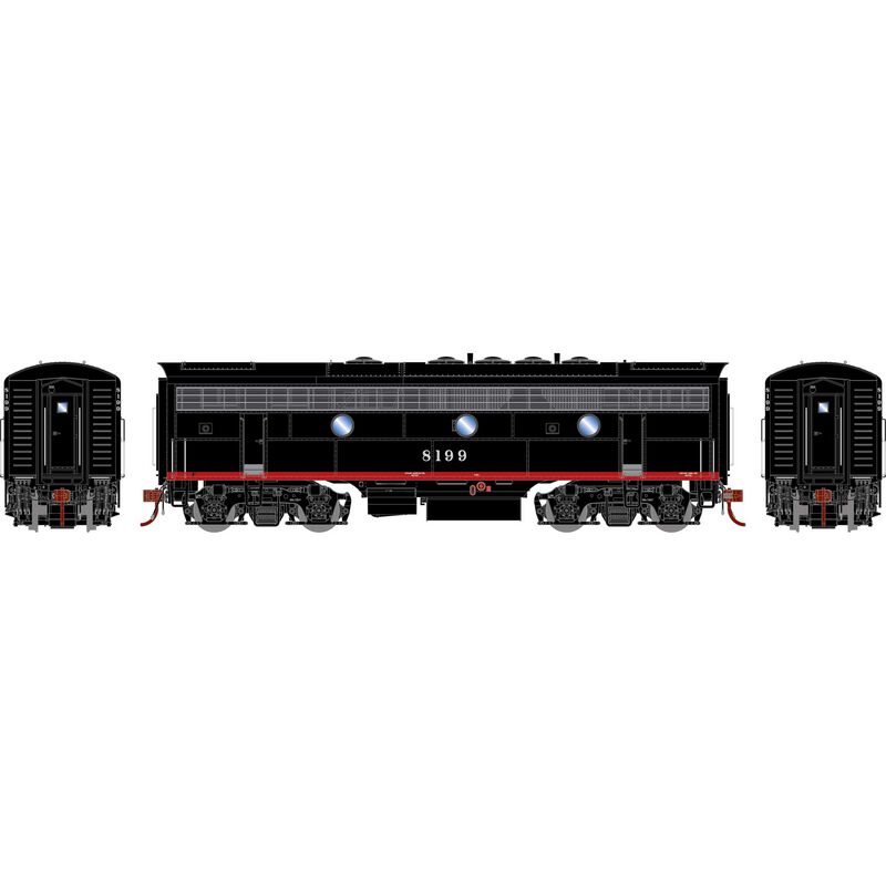 Athearn Genesis HO F7B w/DCC & Sound, SP/Freight #8199 - ATHG19544