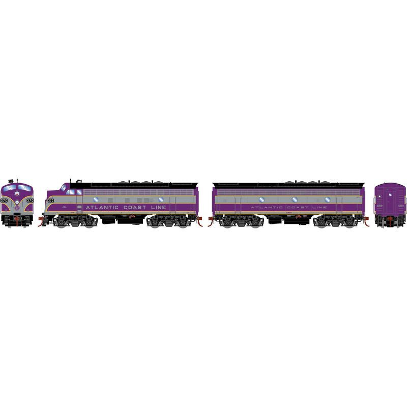 HO F7A/F3B Set w/DCC & Sound, ACL #370/336-B