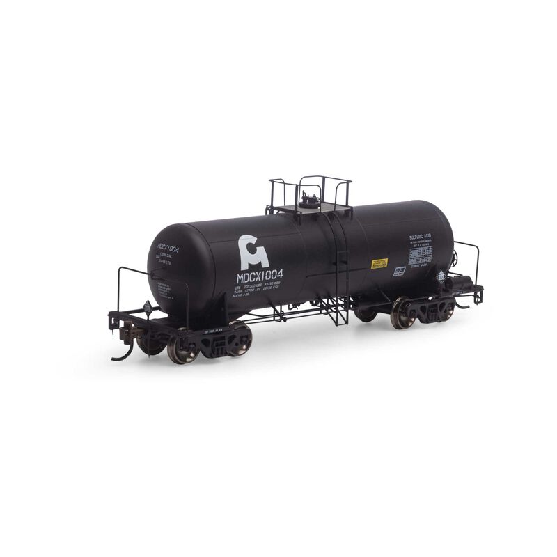 Athearn Genesis HO 13,600-Gallon Acid Tank, MDCX #1004 - ATHG25630