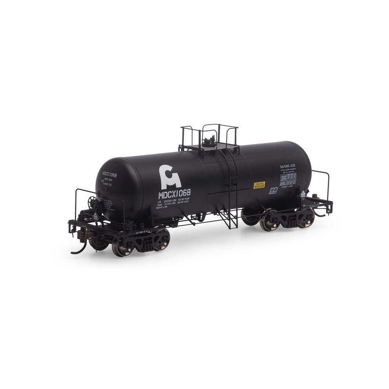 Athearn Genesis HO 13,600-Gallon Acid Tank, MDCX #1068 - ATHG25631