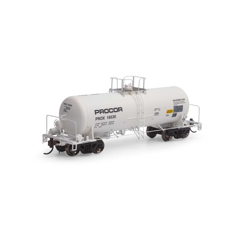 Athearn Genesis HO 13,600-Gallon Acid Tank, Procor #16530 - ATHG25643