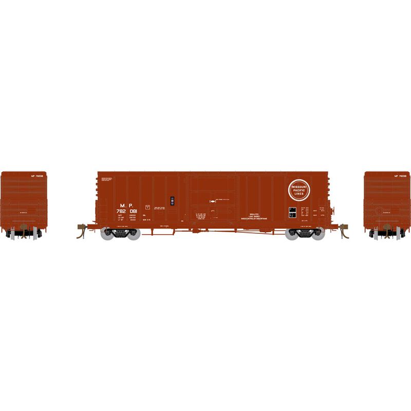 Athearn Genesis HO 50' PC&F Ext Post w/10'-6" Plug Box, MP #782081 - ATHG26821