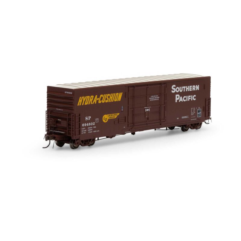 Athearn Genesis HO 50' PC&F SS Box w/14' Plug Door, SP #694802 - ATHG26828