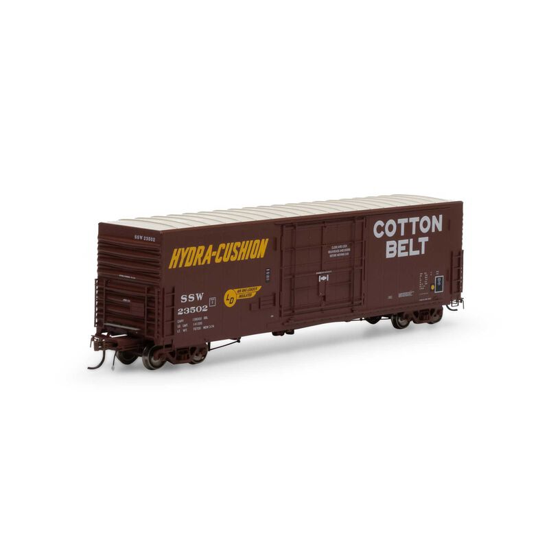 Athearn Genesis HO 50' PC&F SS Box w/14' Plug Door, SSW #23502 - ATHG26832
