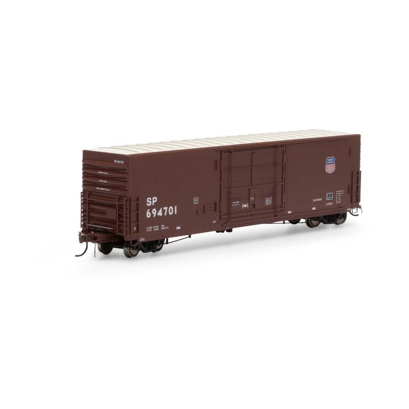 Athearn Genesis HO 50' PC&F SS Box w/14' Plug Door, UP/SP #694701 - ATHG26840