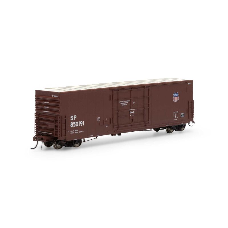 Athearn Genesis HO 50' PC&F SS Box w/14' Plug Door, UP/SP #850191 - ATHG26843