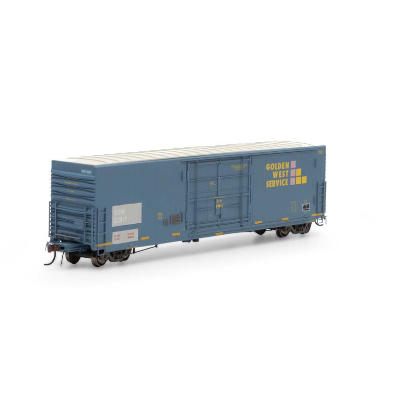 Athearn Genesis HO 50' PC&F SS Box w/14' Plug Door, GWS/SSW #23917 - ATHG26845