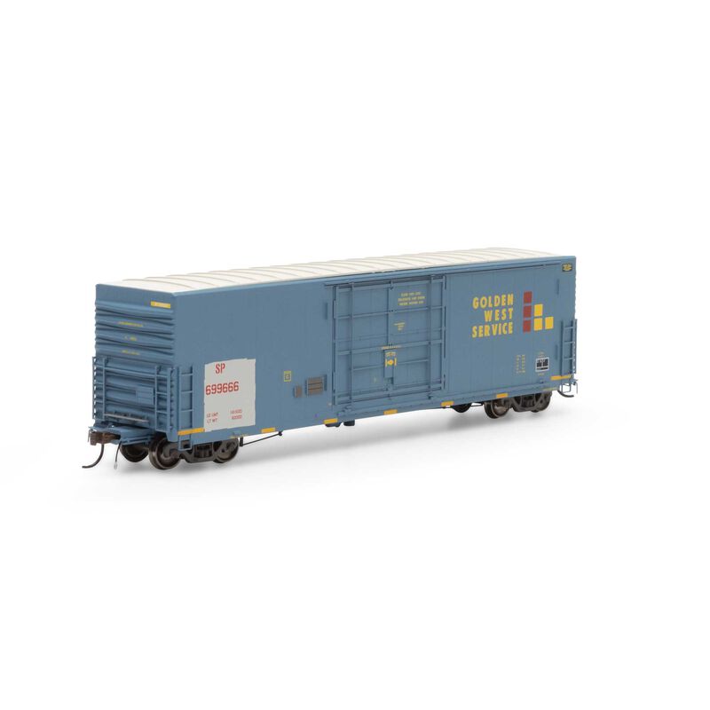 Athearn Genesis HO 50' PC&F SS Box w/14' Plug Door, GWS/SP #699666 - ATHG26847