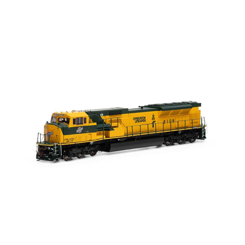 Athearn Genesis HO G2 SD80MAC w/DCC & Sound, CNW #8108