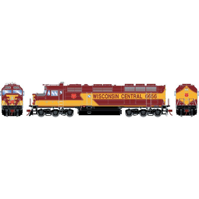 Athearn Genesis HO F45 w/DCC & Sound, WC #6656 - ATHG28618
