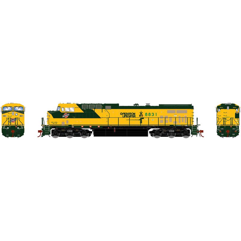 Athearn Genesis HO G2 AC4400CW, C&NW #8831