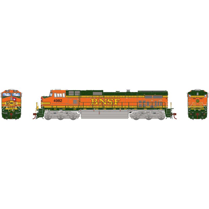 HO Dash 9-44CW, BNSF #4982