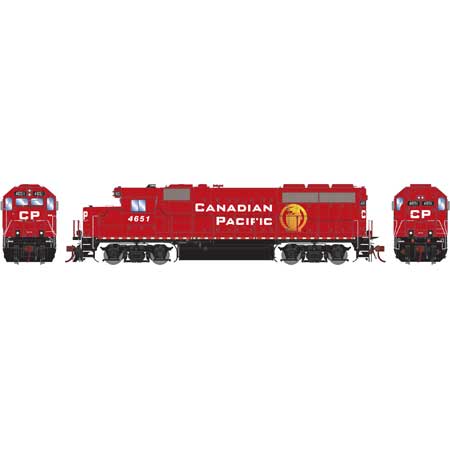 Athearn Genesis HO GP40-2, CPR/Beaver #4651 - ATHG65067