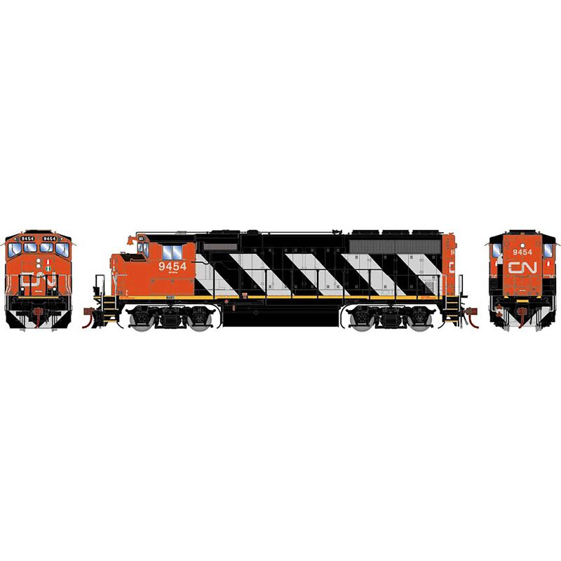Athearn Genesis HO GP40-2L, CN #9454 - ATHG65082