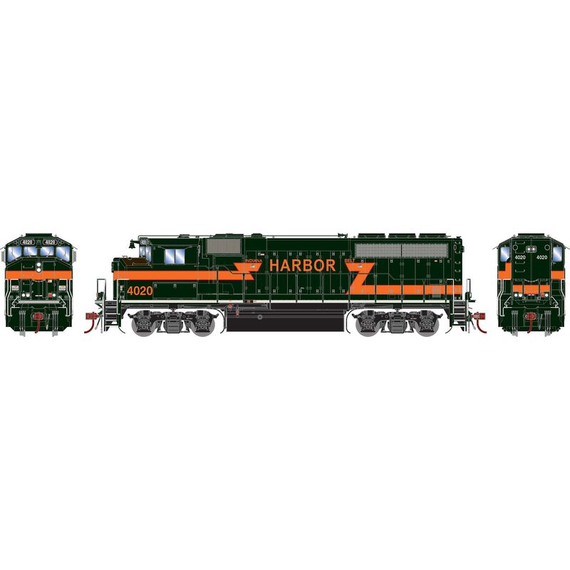 Athearn Genesis HO GP40-2L, Indiana Harbor Belt #4020 - ATHG65084