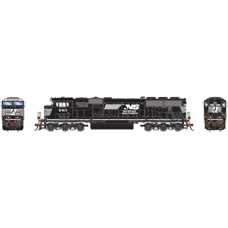 Athearn Genesis HO SD60E, NS #6913 - ATHG65191