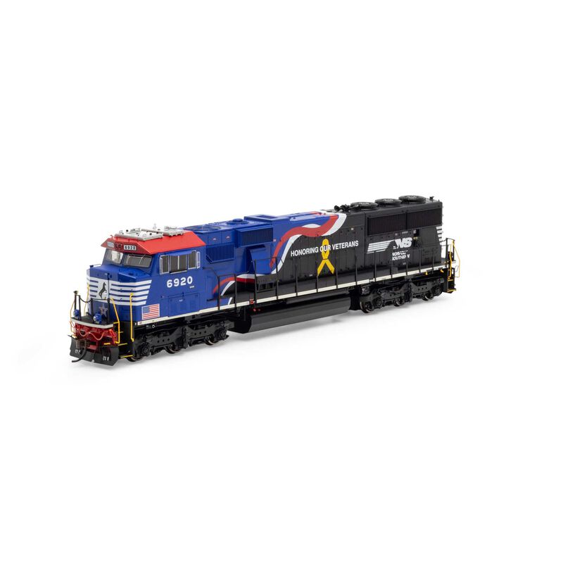 Athearn Genesis HO SD60E w/DCC & Sound, NS/Veterans #6920 - ATHG65293