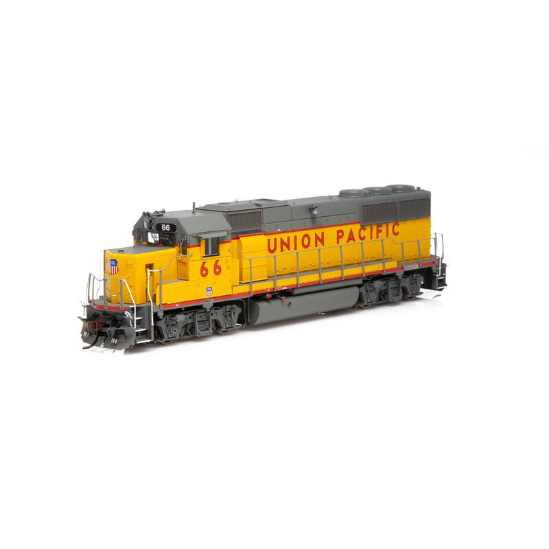 Athearn Genesis HO GP50 Phase 1, UP/Yellow & Grey #66 - ATHG65696