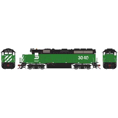 Athearn Genesis HO GP40-2 w/DCC & Sound, BN #3040 - ATHG65752