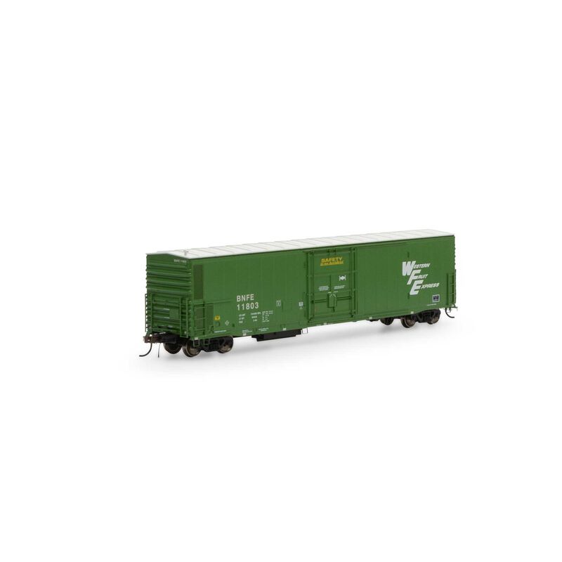 Athearn Genesis HO 57' Mechanical Reefer w/Sound,BNFE/Green #11803 - ATHG66404