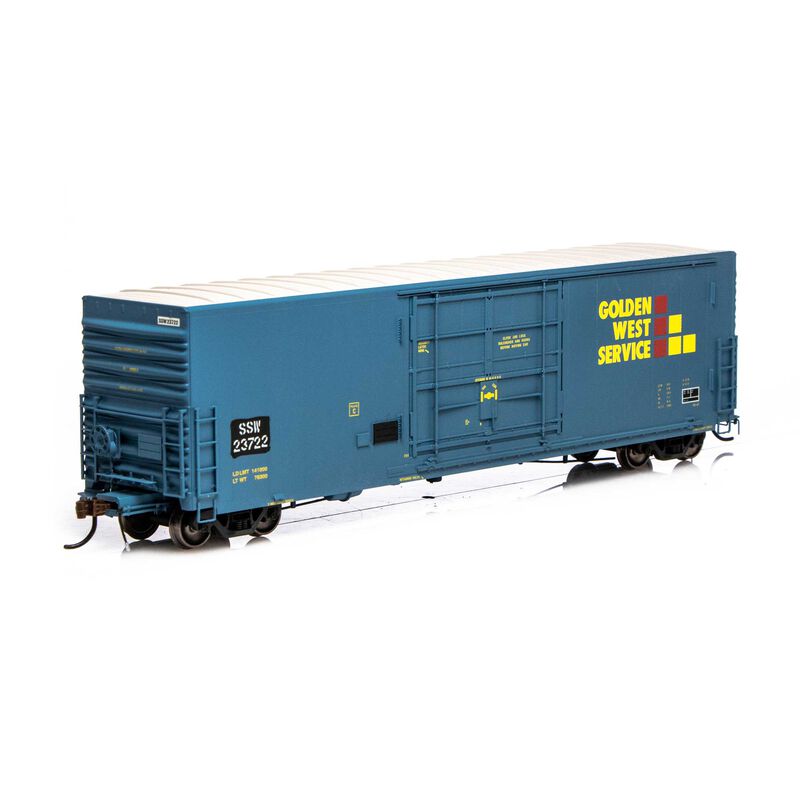 Athearn Genesis HO 50' PC&F SS Box w/14' Plug Door, SSW/GWS #23722 - ATHG69397