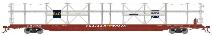 Athearn Genesis HO F89-F Bi-Level Auto Rack, B&O #911880 - ATHG69538