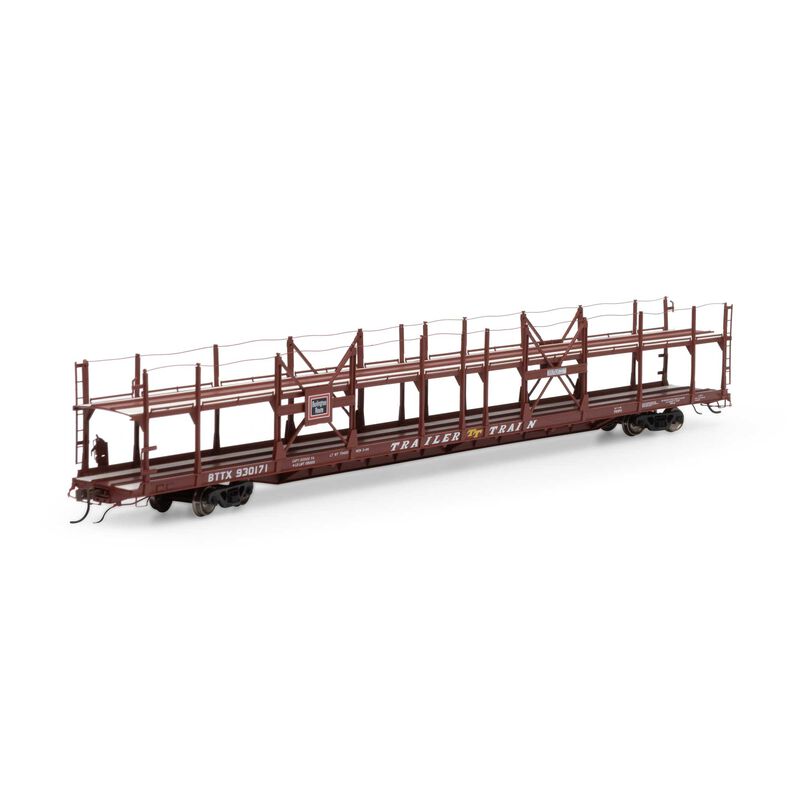 Athearn Genesis HO F89-F Bi-Level Auto Rack, CB&Q /BTTX #930171 - ATHG69579