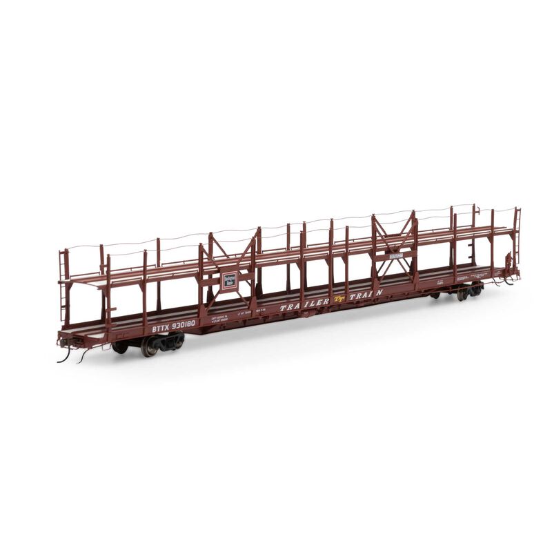 Athearn Genesis HO F89-F Bi-Level Auto Rack, CB&Q /BTTX #930176 - ATHG69580