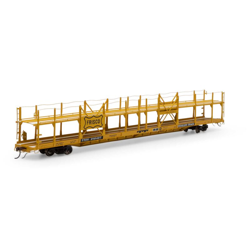 Athearn Genesis HO F89-F Bi-Level Auto Rack, Frisco/TTBX #910423 - ATHG69582