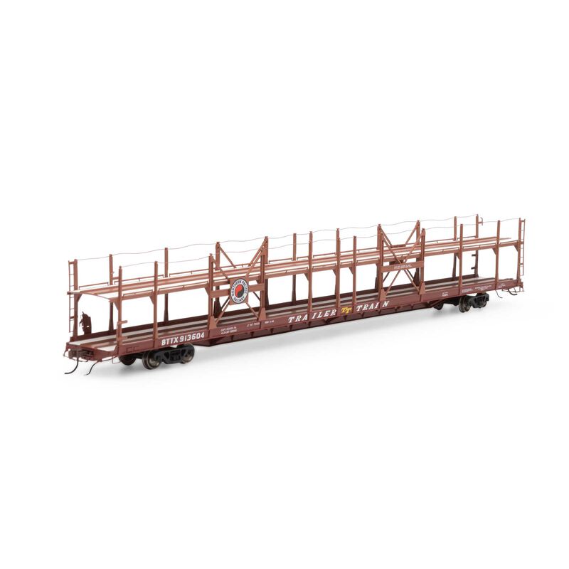 Athearn Genesis HO F89-F Bi-Level Auto Rack, NP/BTTX #913604 - ATHG69589