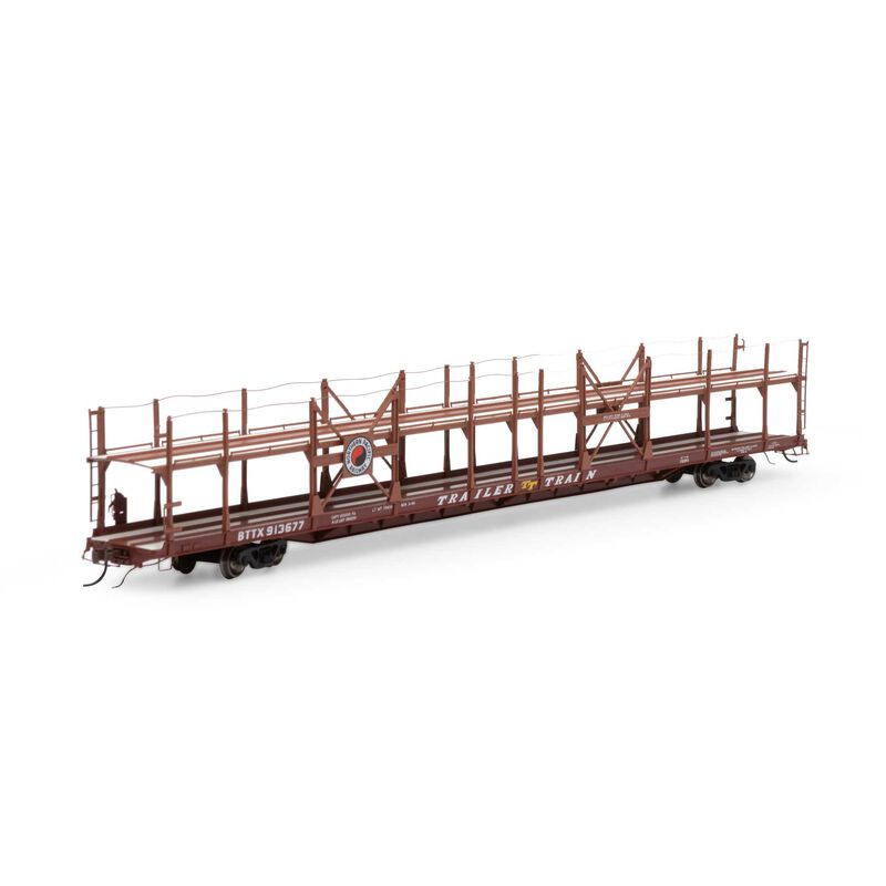 Athearn Genesis HO F89-F Bi-Level Auto Rack, NP/BTTX #913677 - ATHG69590