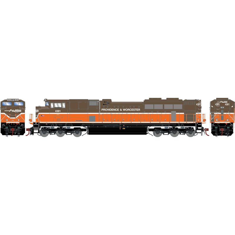 Athearn Genesis HO G2 SD70M-2, P&W #4301 - ATHG70584