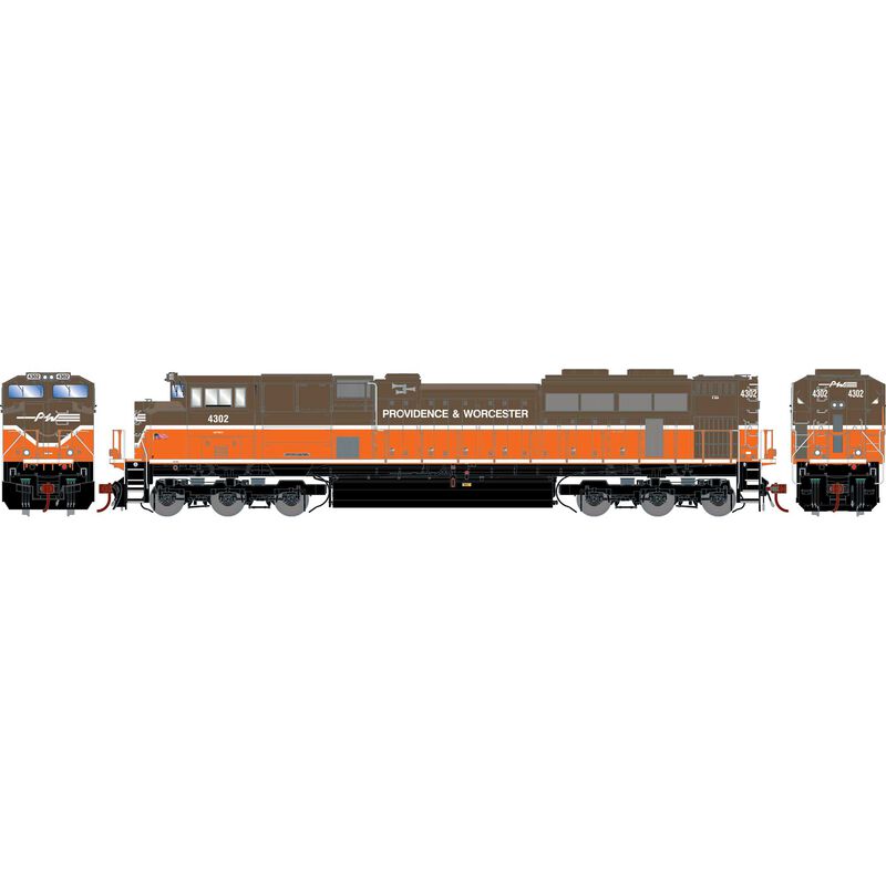 Athearn Genesis HO G2 SD70M-2, P&W #4302 - ATHG70585