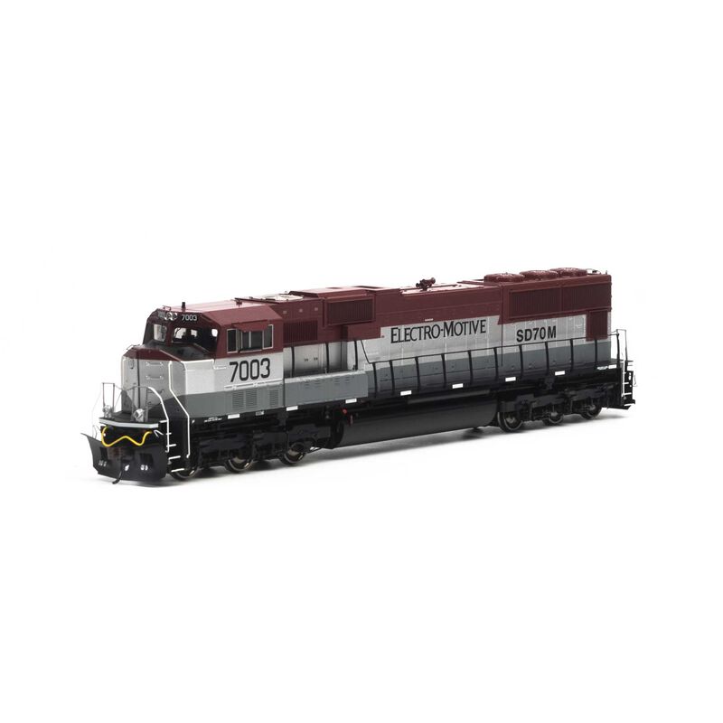 Athearn Genesis HO SD70M w/DCC & Sound, EMDX/Maroon/Silver #7003 - ATHG70655