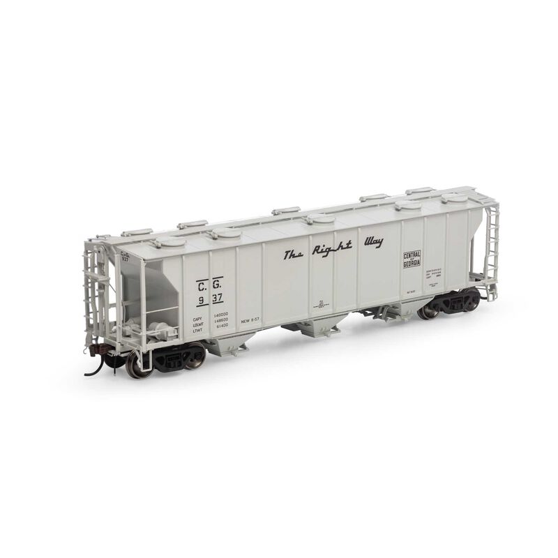 Athearn Genesis HO PS-2 2893 3-Bay Covered Hopper, COFG #937 - ATHG73601