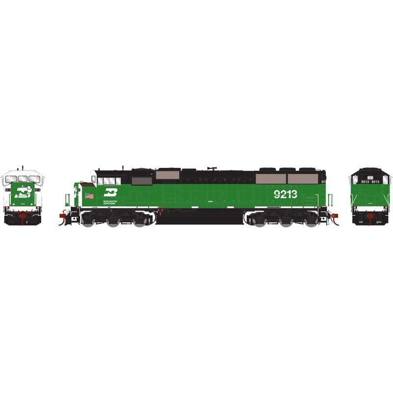Athearn Genesis HO G2 SD60M Tri-Clops, BN #9213 - ATHG75501